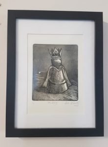 The King (framed)