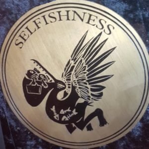 Medallian of Selfishness (detail)
